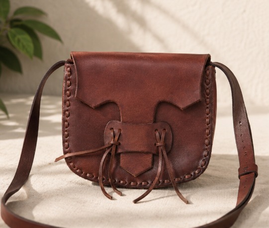Classic Suede Leather Belt Pouch